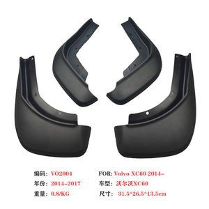 Garde-boue pour Volvo Xc90 Xc60 14 24mm 08 18mm Noir PP PVC Pare-boue de style sportif Déflecteurs de pneus pour voiture - Product Image 3
