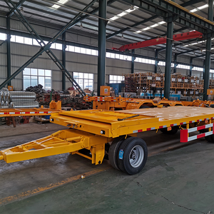 Remorque à plateau tournant TONGYA / Remorque complète de 20 pieds avec construction en acier au carbone, charge utile de 60 tonnes <span class=keywords><strong>pour</strong></span> freins - Product Image 5