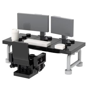 Juego de 32 Piezas MOC4167, Serie City, Muebles de Plástico ABS para Sala de Estar, Juego de Bloques de Construcción para Armar, para Todas las Edades - Product Image 3