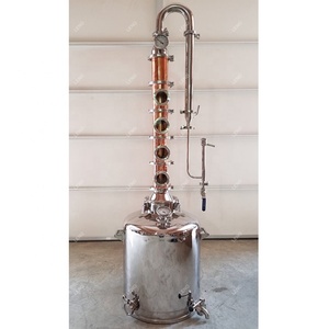 Destilación <span class=keywords><strong>de</strong></span> <span class=keywords><strong>alcohol</strong></span> <span class=keywords><strong>industrial</strong></span> todavía Acero inoxidable Cobre Burbuja Placa Columna Sección Tapa - Product Image 6