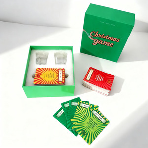 Juego <span class=keywords><strong>de</strong></span> Cartas Personalizado para Adultos con Impresión <span class=keywords><strong>de</strong></span> Papel, Juego <span class=keywords><strong>de</strong></span> Cartas para Beber <span class=keywords><strong>en</strong></span> Fiestas con Dados y Vasos Personalizados - Product Image 1