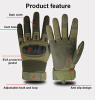Kit de protection tactique extérieur personnalisé, coque rigide anti-impact, gants tactiques réglables et ensemble de protections pour les genoux et les coudes