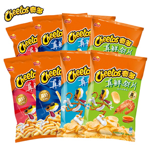 Sản phẩm mới giá bán buôn đồ ăn nhẹ kỳ lạ cheetoss hương vị cay ban đầu 55g tôm lát - Product Image 1