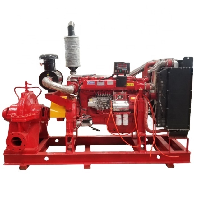 High Pressure Ranch Fire Fighting Equipment System Water Pumps Fire Fighting