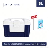 Glacière isotherme portable en PU pour pique-nique, camping et transport de fruits de mer, avec maintien au frais et à chaud