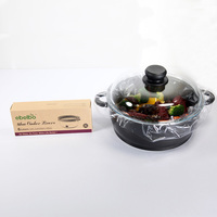Sac d'emballage de four à micro-ondes en nylon de forme de ménage de gril antiadhésif, revêtements de casserole en nylon