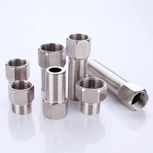 ข้อต่อเกลียวในและนอกทำจากสแตนเลส ขนาด 1/2 นิ้ว สำหรับต่อท่อประปา - Product Image 2