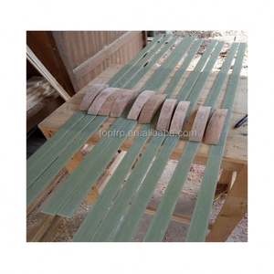 Bande plate en fibre de verre/latte/barre membres d'arc en résine de fibre de verre avec service de traitement de coupe personnalisé - Product Image 4