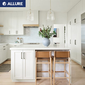 Meubles Allure : Armoires en bois au design moderne et élégant, prix raisonnable, armoires de cuisine ouvertes professionnelles pour <span class=keywords><strong>mini</strong></span>-cuisine - Product Image 1