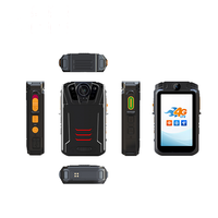 Kamera Tubuh Android 14 64MP Perekam 2K Tahan Air IP68 Pelacakan GPS Komunikasi SOS Darurat Nightshot