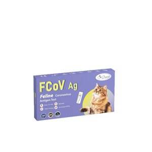 ชุดตรวจสัตว์เลี้ยงแบบพิเศษสำหรับการตรวจหาเชื้อไวรัสโคโรนาในแมว (FCoV) แบบ DVOT ข้ามพรมแดน, ชุดตรวจหาแอนติเจนโคโรนาไวรัสในแมว, ชุดตรวจคัดกรองลำไส้แมว - Product Image 2