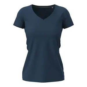 <b>T</b>-<b>shirt</b> Stretch-<b>T</b> <b>V</b>-<b>Neck</b> <b>women</b> custom merchandising - Product Image 5