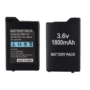 3.6V 1800mah 충전식 배터리 소니 PSP-110 PSP-1001 PSP 1000 지방 게임 패드 게임 콘솔 배터리