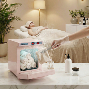Gabinete de Vapor para Toallas de 5L, Esterilización en Caliente, Superventas para SPA, Salón de Belleza, Máquina Compacta para Calentar Toallas Húmedas - Product Image 5