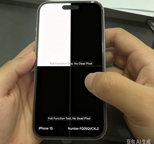 จอแสดงผลประกอบสำเร็จสำหรับ iPhone 15 ขายส่ง ผ่านการทดสอบแล้ว อะไหล่เปลี่ยนหน้าจอสัมผัส LCD - Product Image 3
