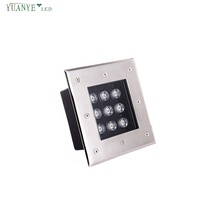 La place imperméable extérieure LED sous terre allume 4W à 36W RVB le TDC pour des escaliers de paysages de jardins IP67 évalué
