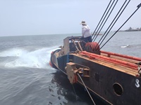 Drague à aspiration pour le dragage de sable de rivière, machine de dragage d'or, électrique, moteur Cummins, 500m³/h, utilisée pour les rivières et les océans