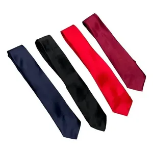 Confezioni di 150 per adulti/giovani cravatte in poliestere con Logo personalizzato floreale e stampa Paisley con cerniera per nodi formali