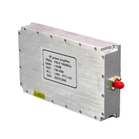 Módulo Amplificador de RF GaN PA1100-1700MHz, Amplificador de RF de 20w, Módulo Amplificador de Potencia de Onda Continua y Onda Pulsada de Estado Sólido de Alta Potencia