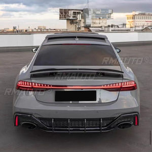 Pour Audi RS6 RS7 : Kit de protection de pare-chocs arrière, diffuseur, lèvre de pare-chocs, accessoires automobiles - Product Image 4