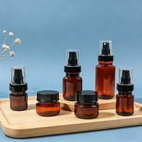 Flacon pulvérisateur vide en PET pour cosmétiques, huiles essentielles, sérums, lotions, brumes faciales, masques, shampoings et faux cils