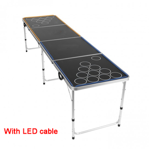 Mesa de juegos de mesa Beer <span class=keywords><strong>Pang</strong></span> Mesa de picnic plegable para acampar al aire libre - Product Image 4