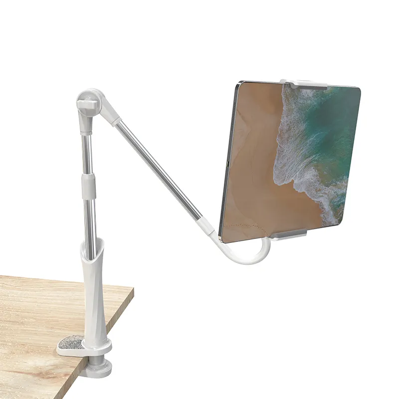 Suporte universal de celular para ipad, suporte de mesa para celulares com gola de cisne, suporte para cama, mesa, suporte para ipad 2021