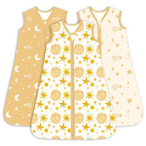 Sac de couchage léger et respirant pour bébé avec bouton intégré Pyjama d'été offrant une protection contre les coups de pied - Product Image 4