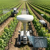 Antenne GNSS RTK pleine fréquence à gain élevé, antenne GPS multibandes pour la topographie terrestre