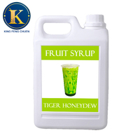 Sirop concentré liquide saveur melon miel pour Bubble Tea, 2,5 kg en bouteille
