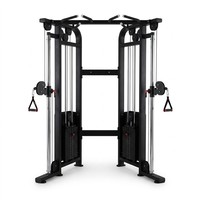 Machine de musculation à colonne double réglable pour hôtels et salles de sport, usage intensif