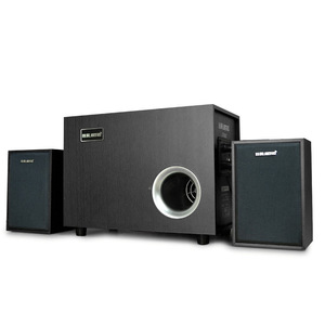 JT083 <b>Wired</b> Desktop <b>Speaker</b> With Wooden Subwoofer 5W3W2 USB Interface For Home Laptop Use - Product Image 1