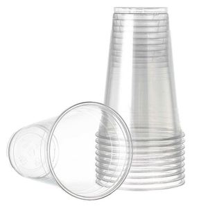 Gobelets en plastique personnalisés avec logo pour café glacé et thé, 107 mm, 32 oz, gobelets jetables en PET de 1000 ml pour jus et bière avec couvercles - Product Image 2