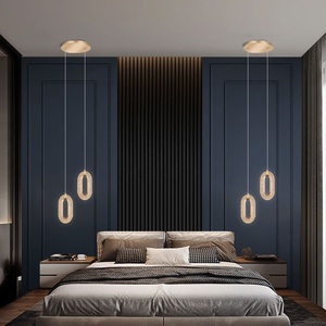 Lampadario Moderno Semplice in Ferro e Cristallo Dorato con <span class=keywords><strong>LED</strong></span>, Garanzia di 2 Anni, per Camera da Letto, Sala da Pranzo, Bar, Decorazione di Lusso da Parete - Product Image 4