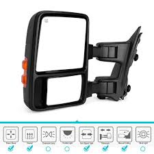 Điều khiển bên Gương bên trái xem phía sau Trailer điện nước nóng tín hiệu lần lượt cho Ford F250 F350 F450 F550 siêu nhiệm vụ 2008-2016 - Product Image 2