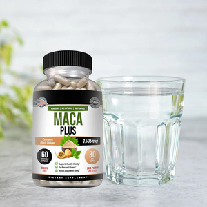 Cápsulas de Raíz de Maca Plus 1505mg con Pimienta Negra, 60 Cápsulas Vegetarianas, Favorece la Vitalidad, Extracto de Raíz de Maca - Product Image 5
