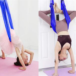 Corde de yoga pour porte, corde élastique inversée, sangle d'étirement pour l'ouverture des hanches, entraînement de la flexion dorsale, machine à splits, hamac de yoga - Product Image 1
