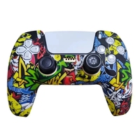 Housse en silicone antidérapante pour PS5 Gamepad Skin Housse de protection pour boîtier de contrôleur PS5