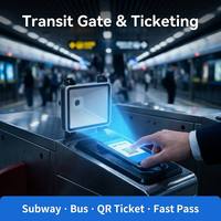 Module de scanner de codes-barres QR intégré A156 pour tourniquet de métro, billetterie de transport en commun, portique de contrôle d'accès 1D 2D USB TTL à réponse rapide