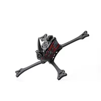 HGLRC Wind5 Lite V2 Châssis de course FPV UAV 5 pouces True X, Châssis léger en fibre de carbone pour course FPV UAV 5 pouces et freestyle