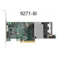 Cartes de contrôle RAID MegaRAID SAS 9271-8I 8 ports internes LSISAS2208 Chip L5-25413-18 6Gb/s PCIe3.0 X8 SATA+SAS 1GB