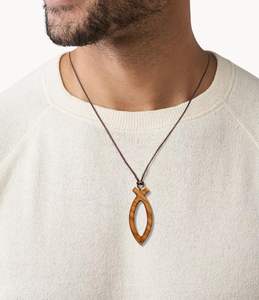 Fábrica al por mayor pared decorativa artesanía religiosa católica madera crucifijo artesanía collar de madera de Olivo - Product Image 4