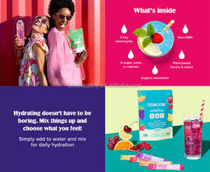 BIOCCHN Replenisher <span class=keywords><strong>Electrolyte</strong></span> Drink Mix Paquetes de hidratación con 6 electrolitos y minerales Keto, polvo de electrolito no GMO - Product Image 6