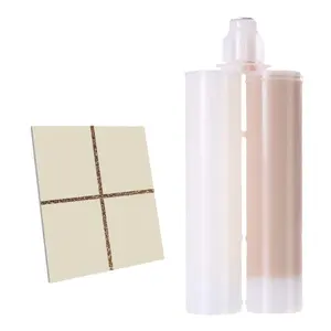 HANCIWANG Solvent-free Epoxy Tile Grout Scrubbable Water-based Colored Sand Tile Grout Joint Adhesive For Swimming Pool