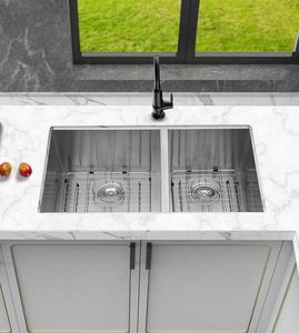 CUPC Personalizable Venta caliente 60 40 Cuenco doble Undermount Fregadero doble de cocina de acero inoxidable - Product Image 2