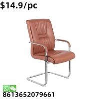 Chaise de jeu de course d'ordinateur en cuir PU confortable et bon marché avec repose-pieds
