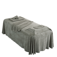 Ensemble de 7 serviettes de confort ultime, comprenant des draps épais, des serviettes de toilette et des lingettes pour le soin de la peau