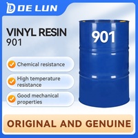 Vinil reçine 901 doymamış Polyester reçine şeffaf epoksi reçine ağır anti-korozif yüksek sıcaklığa dayanıklı