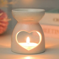 Brûleurs d'encens en céramique transfrontaliers, diffuseurs d'arômes en porcelaine étoile et lune sculptés, décorations artisanales pour la maison, brûleurs d'huiles essentielles