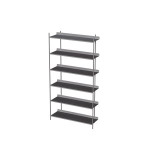 Estantería de Estilo Nórdico de Hierro Forjado sin Respaldo, de Pie, con Múltiples Niveles, Organizador de Almacenamiento, Librería de Oficina de Lujo Ligero - Product Image 5